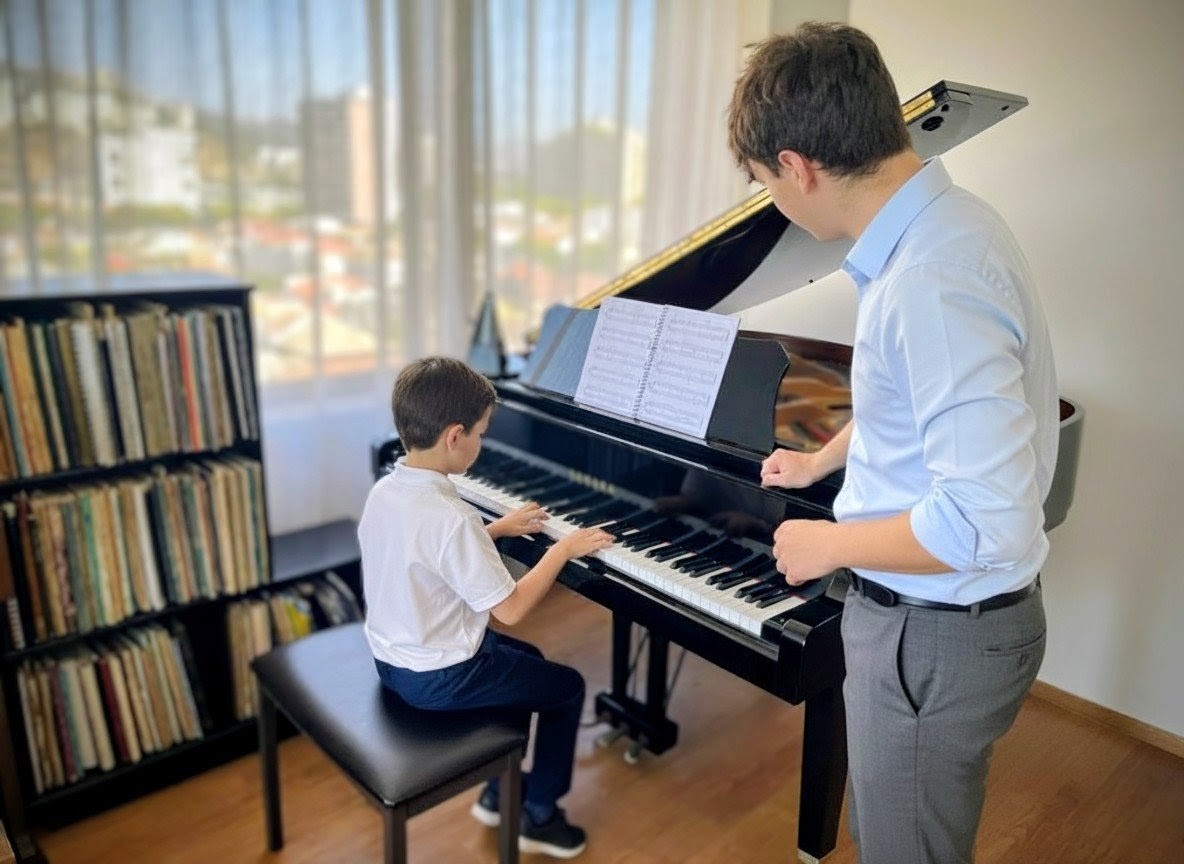 Clase de piano para niños en Viña del Mar